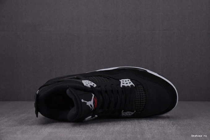 4 SE Black Canvas Retro Jordan DH7138-006 0317